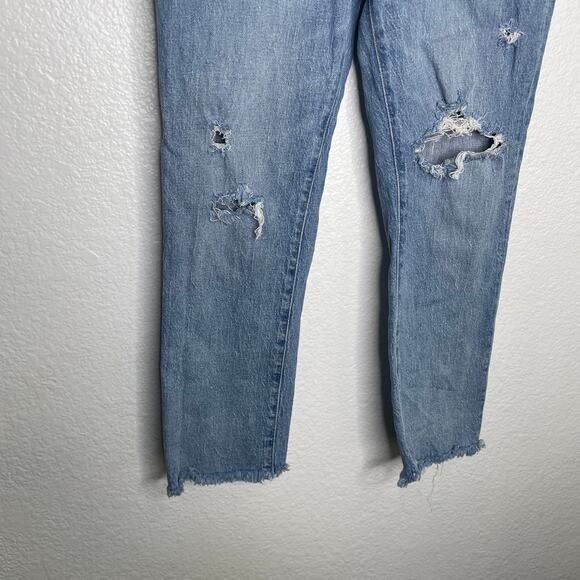 Madewell Womens Jeans Petite Size 27 The Perfect Vintage Jean Denim Blue - Picture 8 of 16